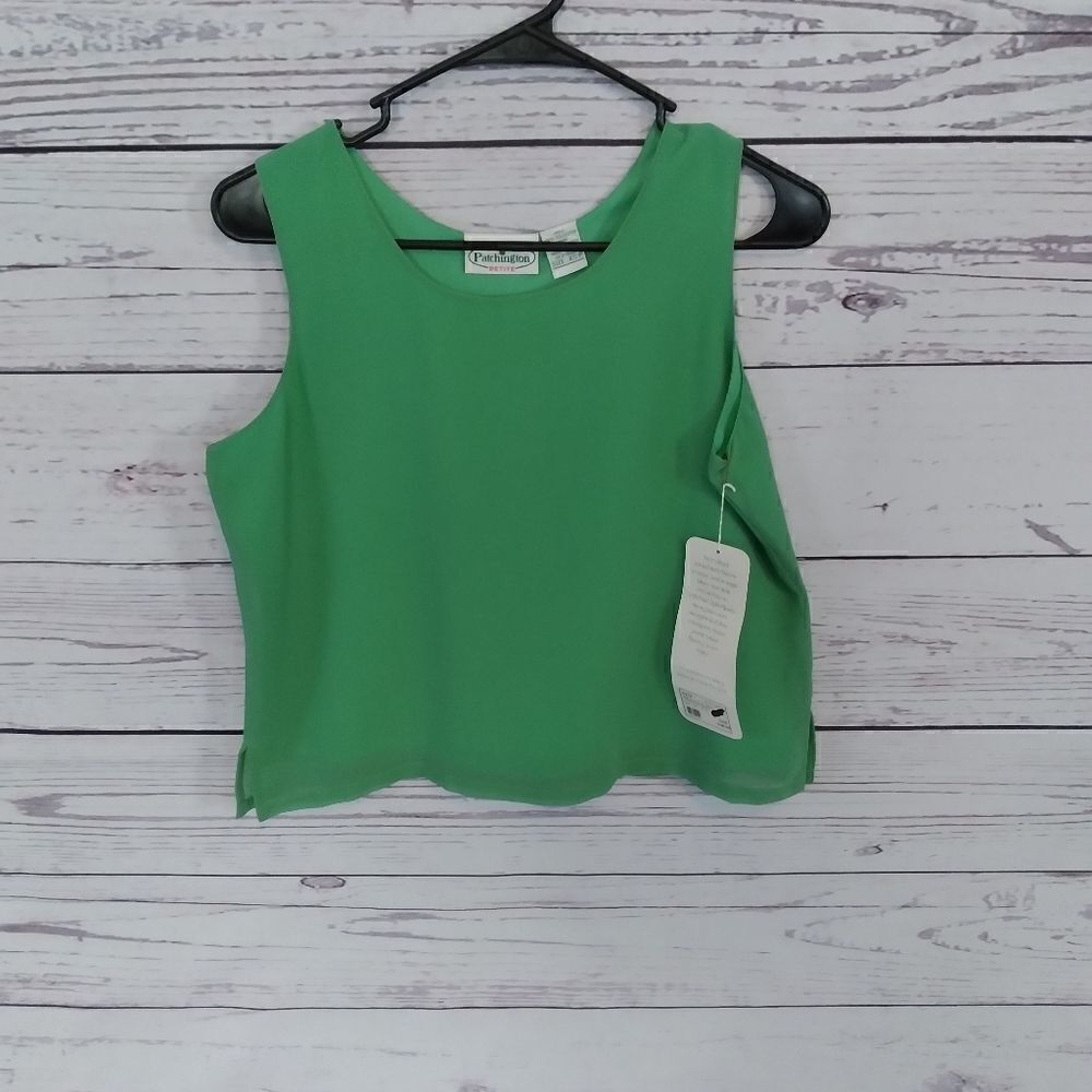 NWT: " Patchington" women's sleeveless blouse